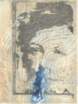 Arthur Rimbaud - 'Voyelles' Préfaces  Alain Tourneux et Frans Boenders,  5 aquatintes – 50 exemplaires, Edition Musée Charleville-Mézières -France